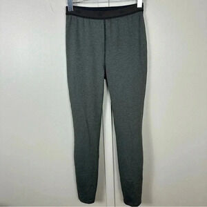 REI kids size 18 baselayer thermal leggings gray